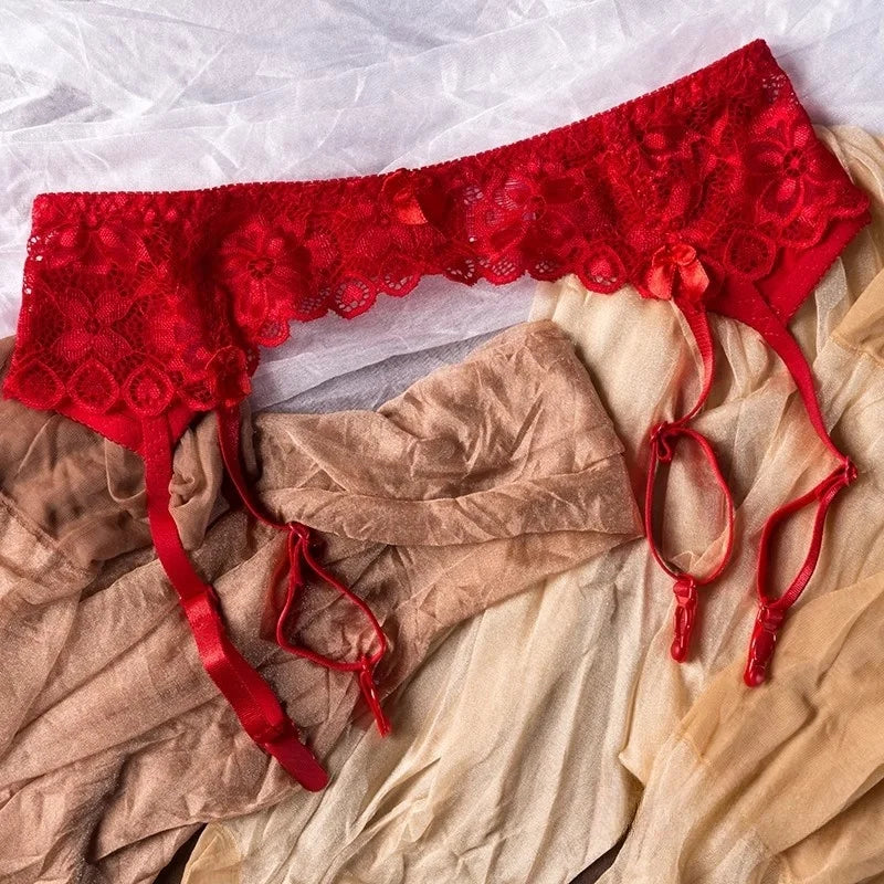 Lace Affair — Lace Garter Belt